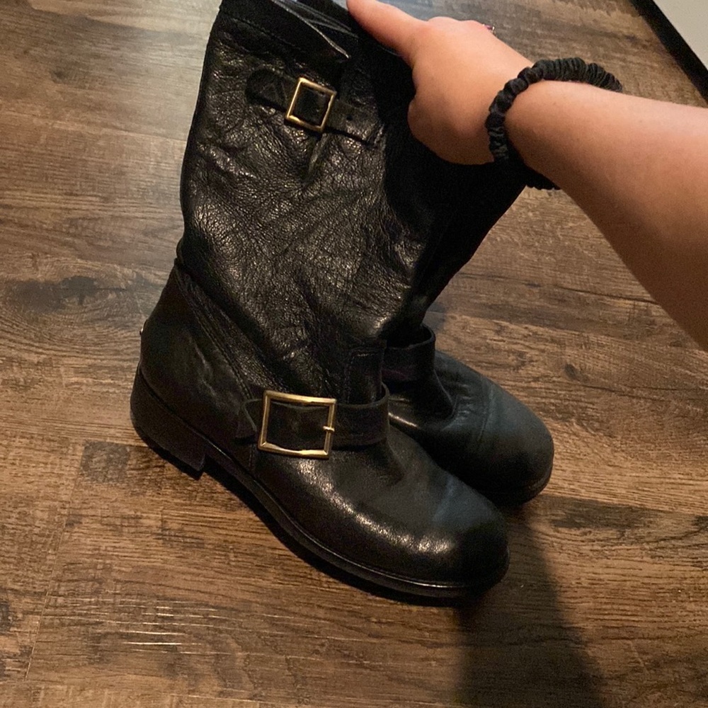 JIMMY CHOO MOTORCYCLE BOOT!
